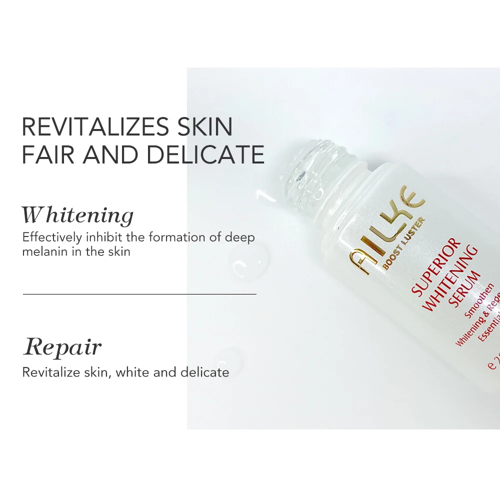 AILKE Whitening Face Cream, Reduce Dark Spots, Wrinkles, Melanin, Even Skin Tone, With Collagen, Glutathione, for All Skin Types - Image 3