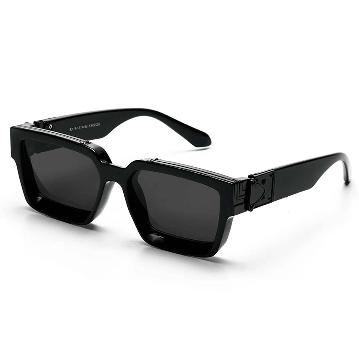 Ruiao Retro Black Millionaire Shades Luxury Sunglasses 2026 For Men Designer Famous Brand Square Sun Glasses Man Women Sunglass - Image 2