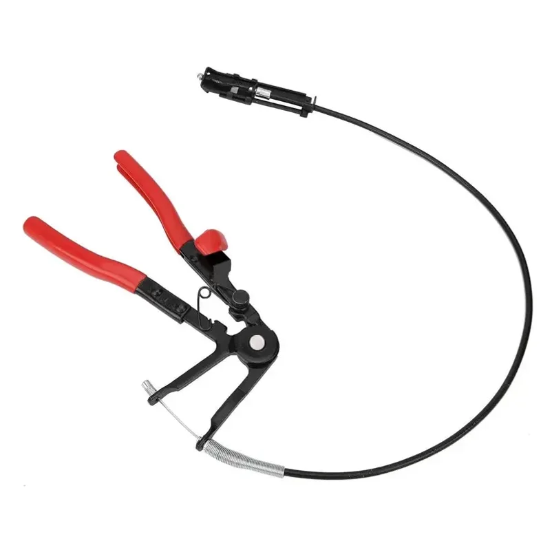 Car Fuel Oil Water Hose Clamp Pliers Hand Tool Long Reach Wire Spring Hose Clamp Pliers Remover for Auto Coolant Radiator Heater - Image 3