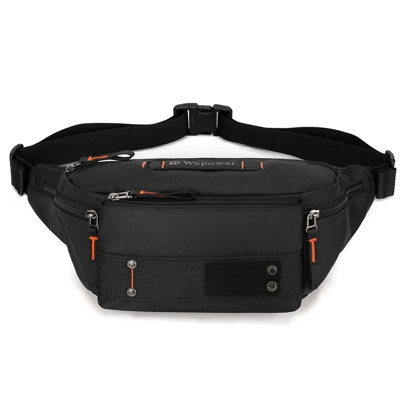 Men Waist Pack Belt Bag Cross Body Sling Chest Bags Commuter Outdoor Sports Travel Climb Nylon Male Shoulder Bum Hip Fanny Bags - Image 2